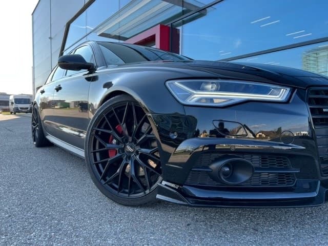 AUDI A6 Avant schwarz - AEZ Porto black